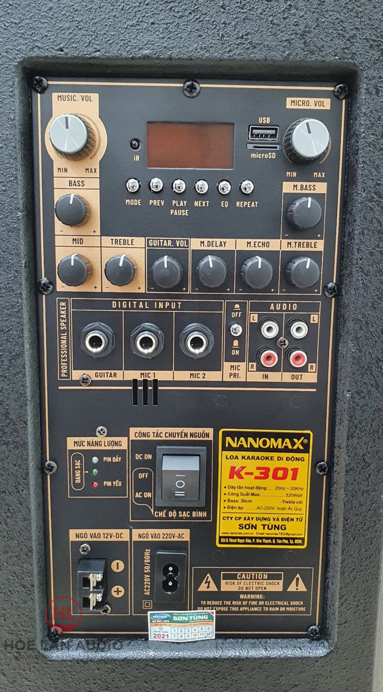 Loa NANOMAX 301